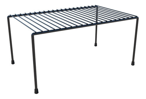 Organizador De Armario Medio Preto Dicarlo - Thony Ferragem