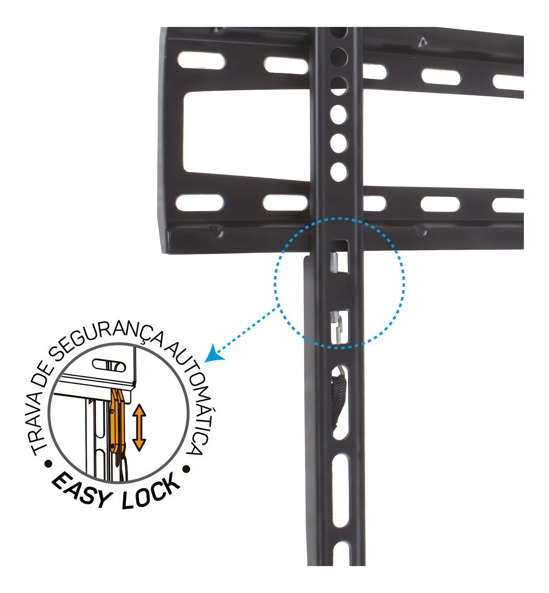 Suporte Fixo Tv Monitor Led Lcd 32" A 77" ELG - Thony Ferragem