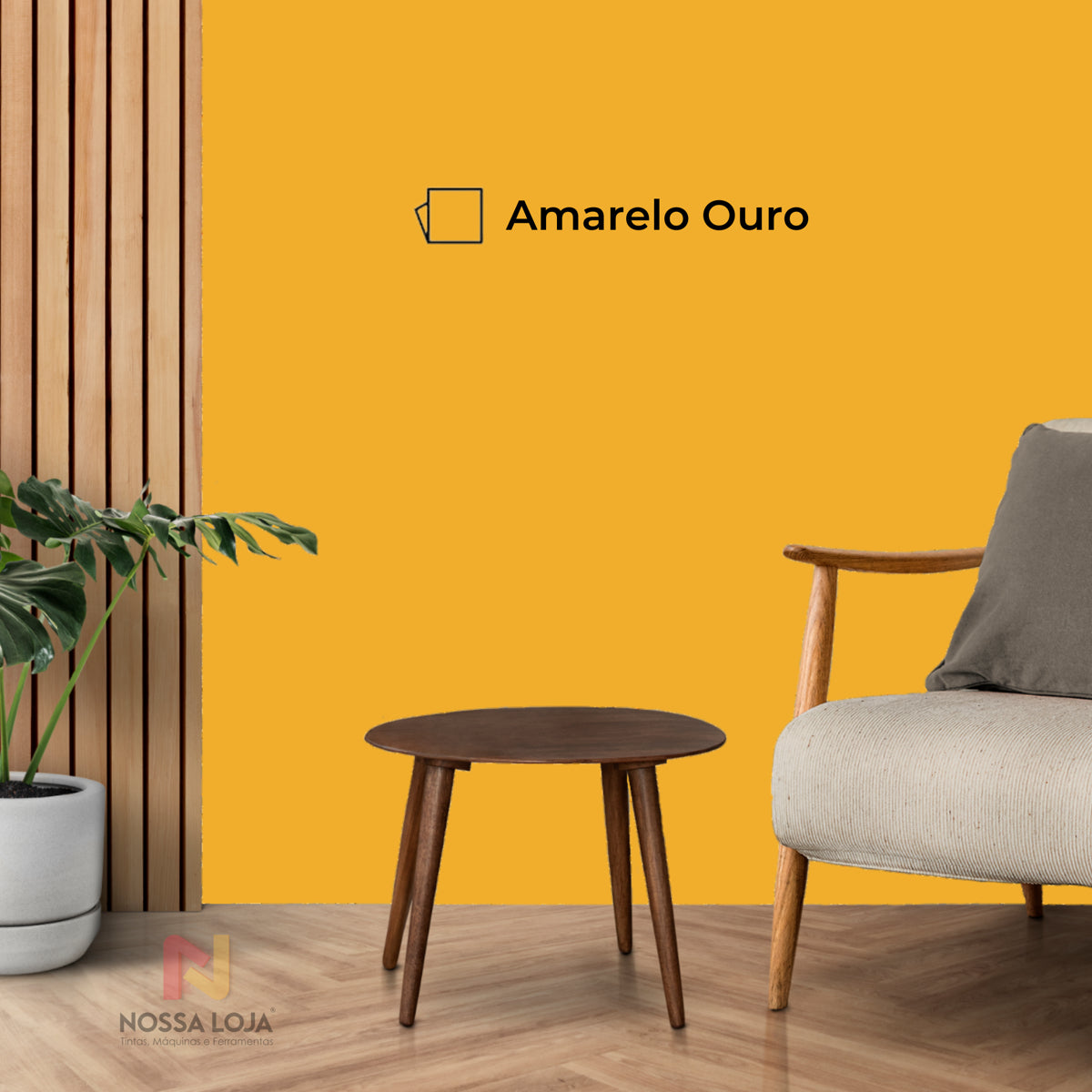 Tinta Esmalte Sintetico Brilhante Amarelo Ouro 0.9 Suvinil - Thony Ferragem