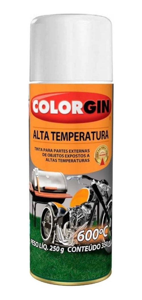 Spray Alta Temperatura Branco Colorgin - Thony Ferragem