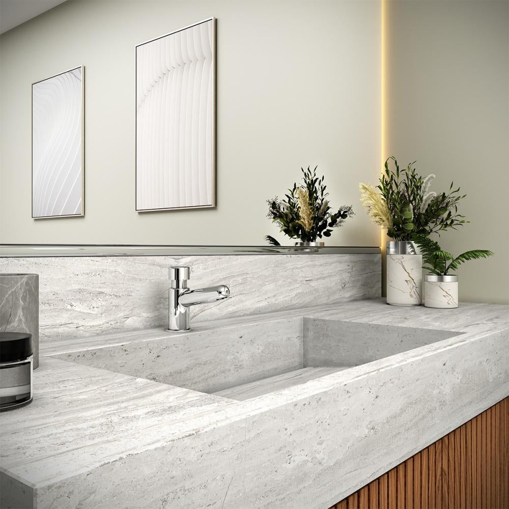 Torneira De Balcão Lavatório Automática 10060 Meber - Thony Ferragem