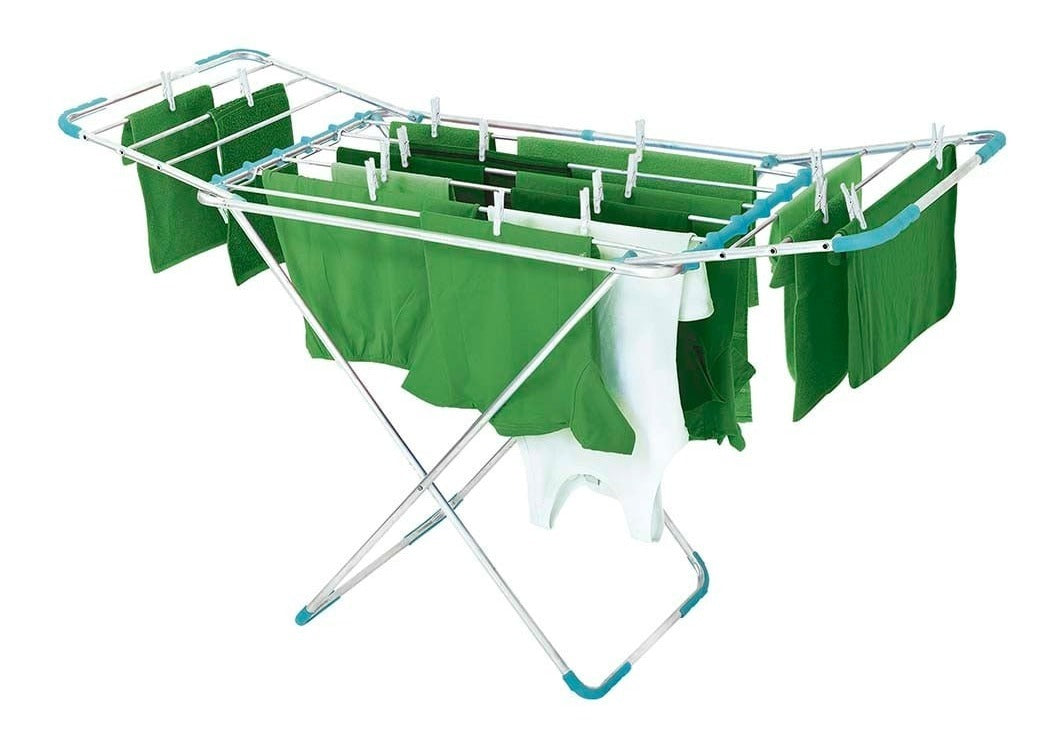 Varal De Chao Aluminio Lovelly Azul Mor - Thony Ferragem