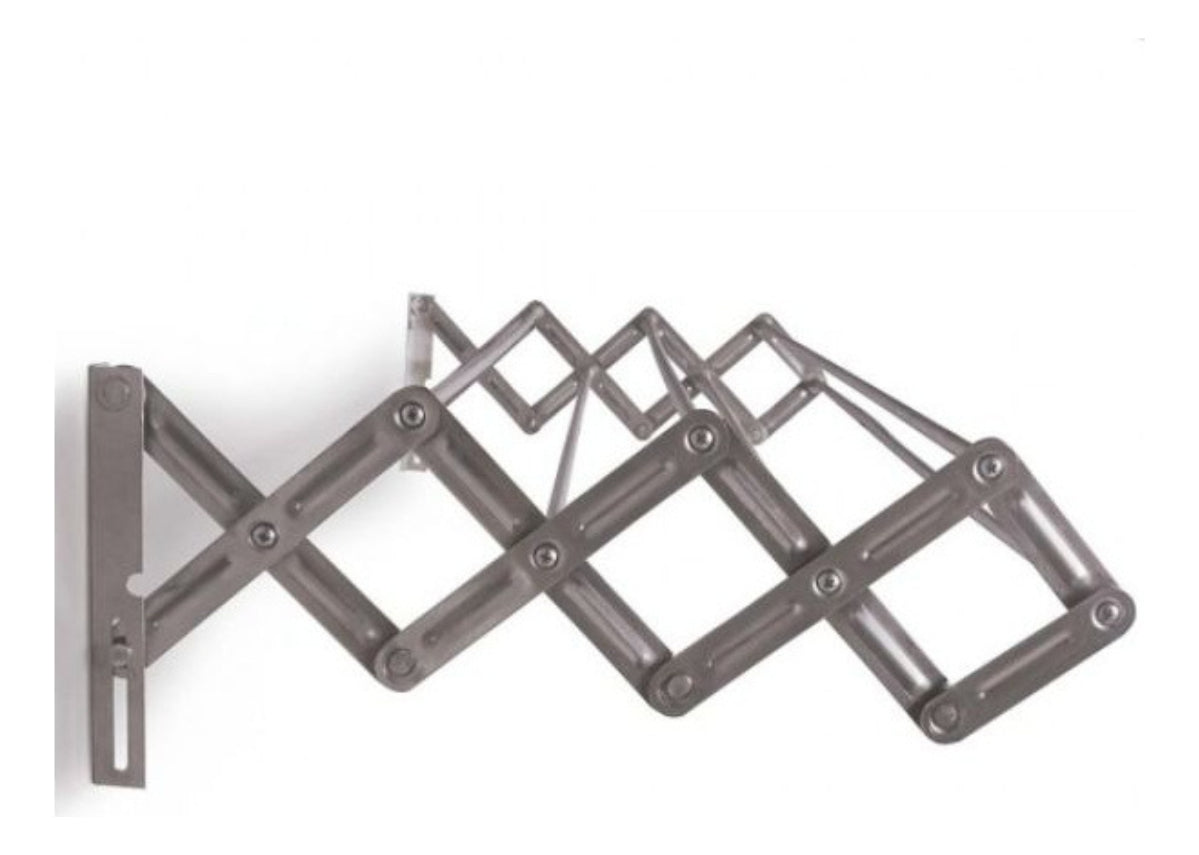 Varal Sanfonado Aluminio 120cm Mor - Thony Ferragem