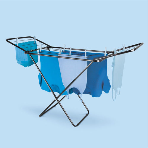 Varal De Chao Com Abas Slim Preto Mor - Thony Ferragem