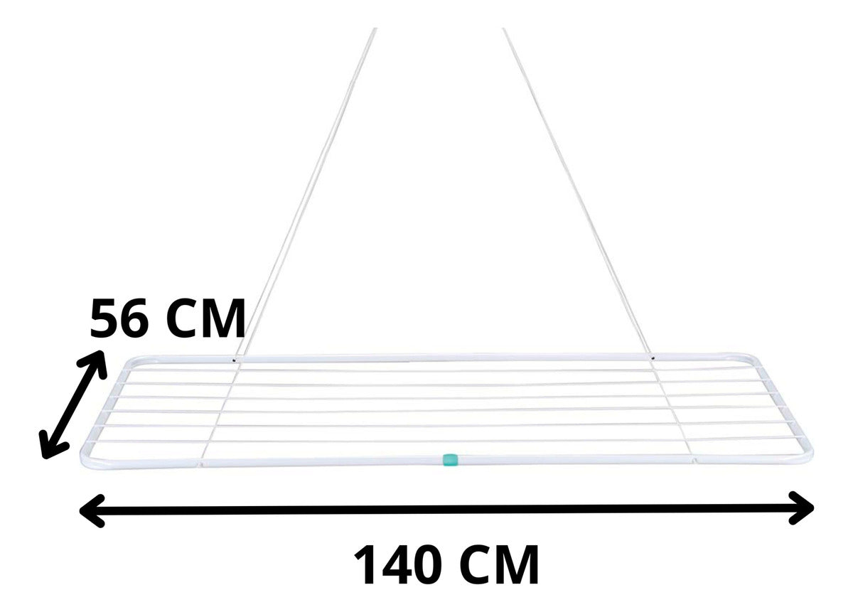 Varal De Teto 1,40m Mor - Thony Ferragem