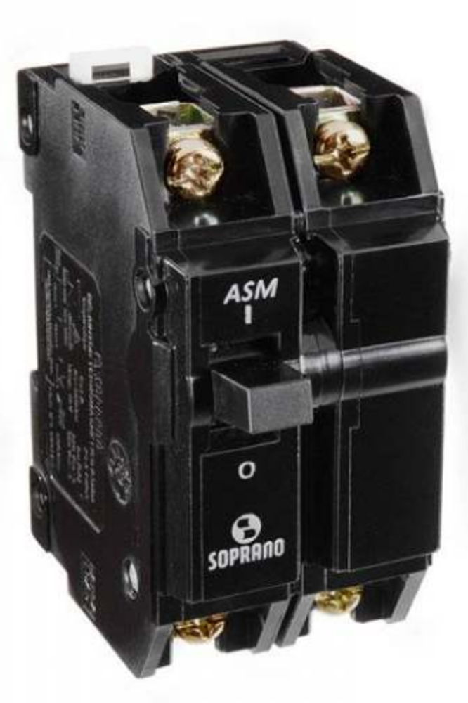 Disjuntor Asm2-B 15a Preto - Thony Ferragem