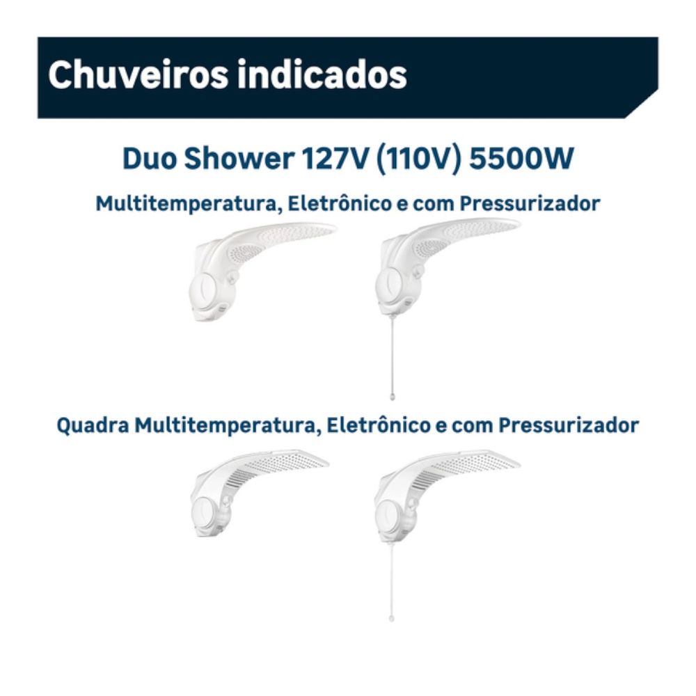Resistencia Lorenzetti Ducha Duo Shower 5500w 127v - Thony Ferragem