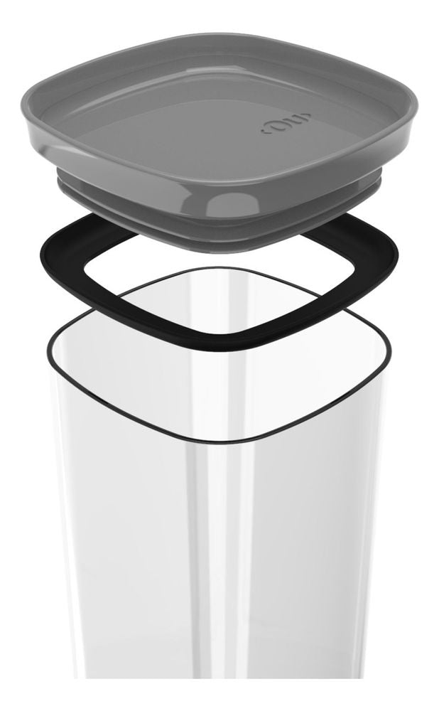 Pote Hermetico Medio 1,5l Block C/ Tampa Chumbo OU - Thony Ferragem