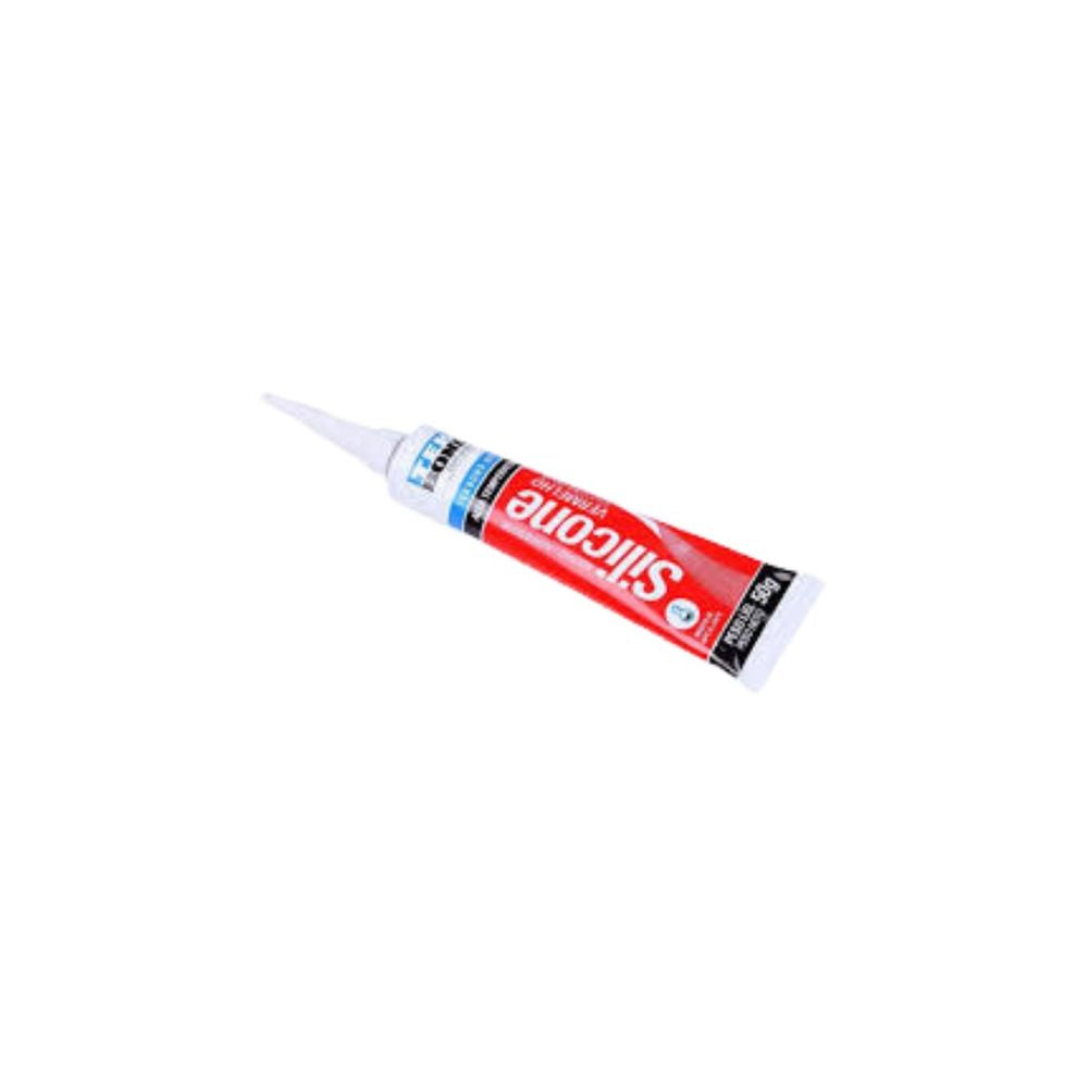SILICONE ALTA TEMPERATURA VERMELHO 50G - Thony Ferragem