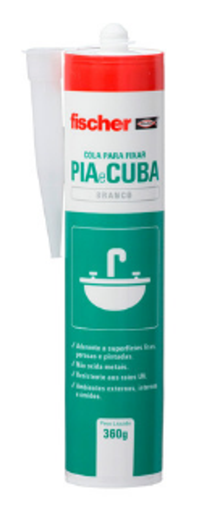 Silicone Fixa Pia E Cuba 360g - Thony Ferragem