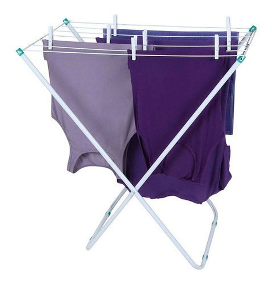 Varal De Chão Reforçado Dobrável Retrátil Slim Mor - Thony Ferragem