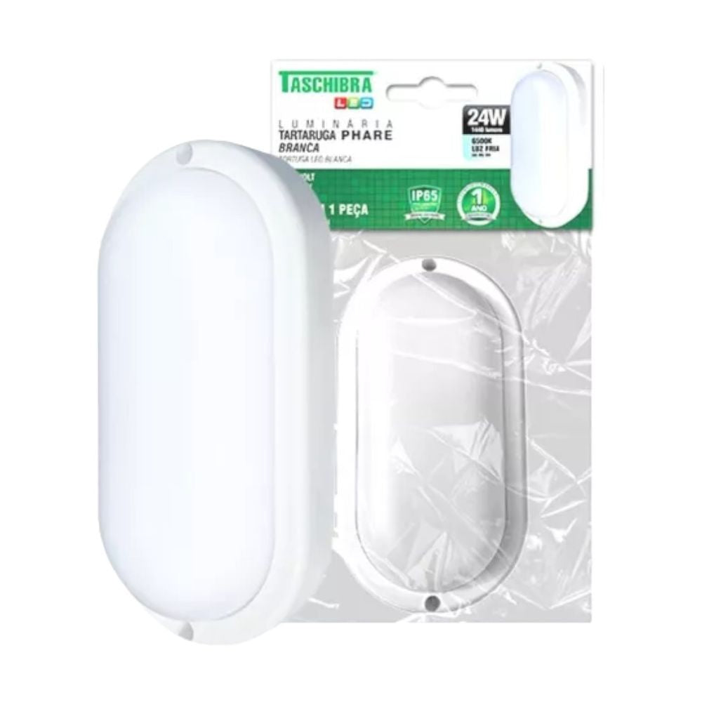 TARTARUGA PHARE 24W 3000K BRANCO - Thony Ferragem