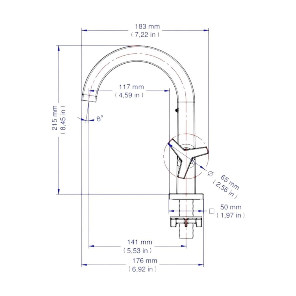 Torneira De Balcão Lavatório Docolcity - Thony Ferragem