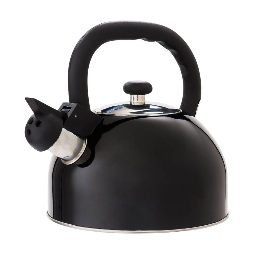 Chaleira Aço Inox 2,5l Mattina Preta Mor - Thony Ferragem