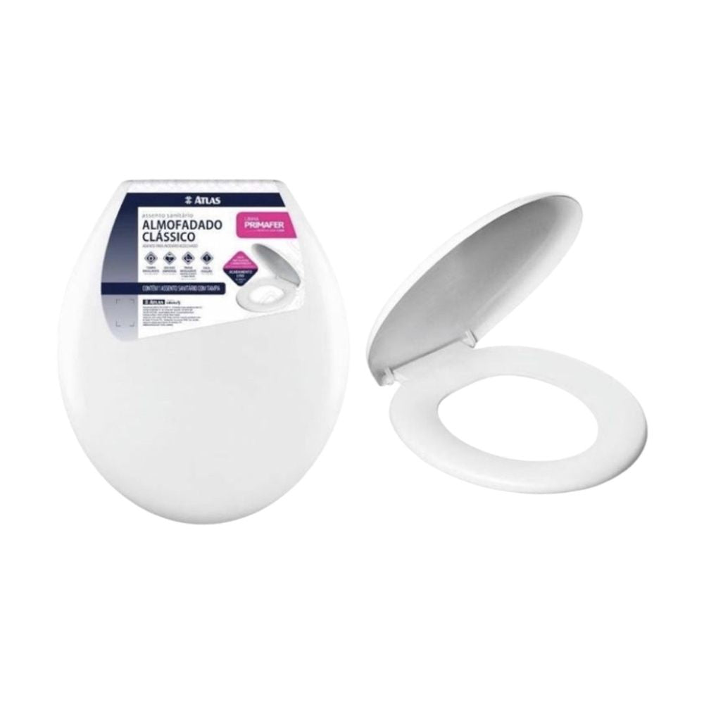 ASSENTO ALMOFADADO CLASSICO BRANCO - Thony Ferragem