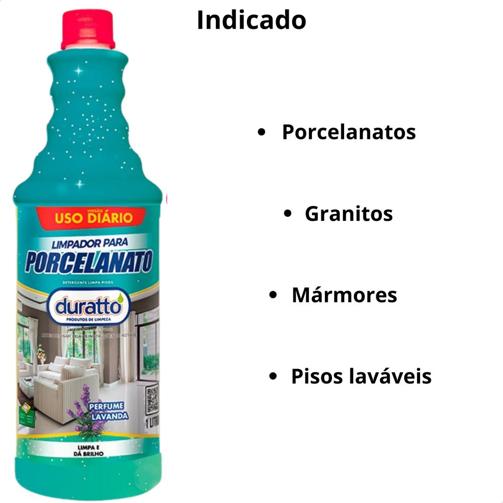 LIMPADOR PARA PORCELANATO USO DIARIO 1LT - Thony Ferragem