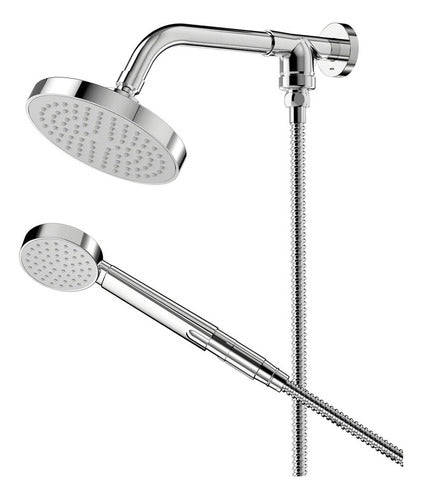 Chuveiro Ducha Com Desviador Cromada Eden Docol - Thony Ferragem