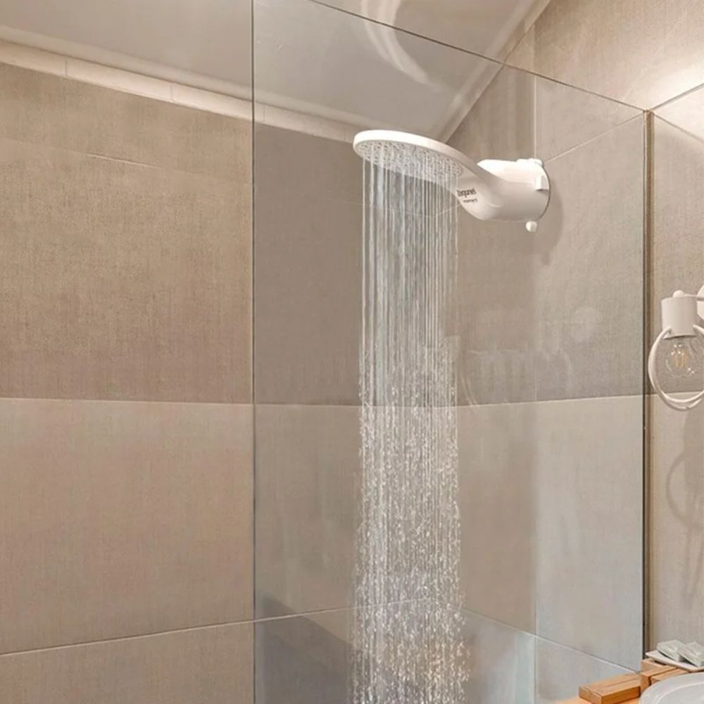 Ducha Moment Eletrônica 5500W 127V Branco Zagonel - Thony Ferragem