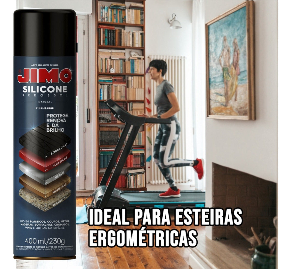 Silicone Aerossol 400ml Jimo - Thony Ferragem