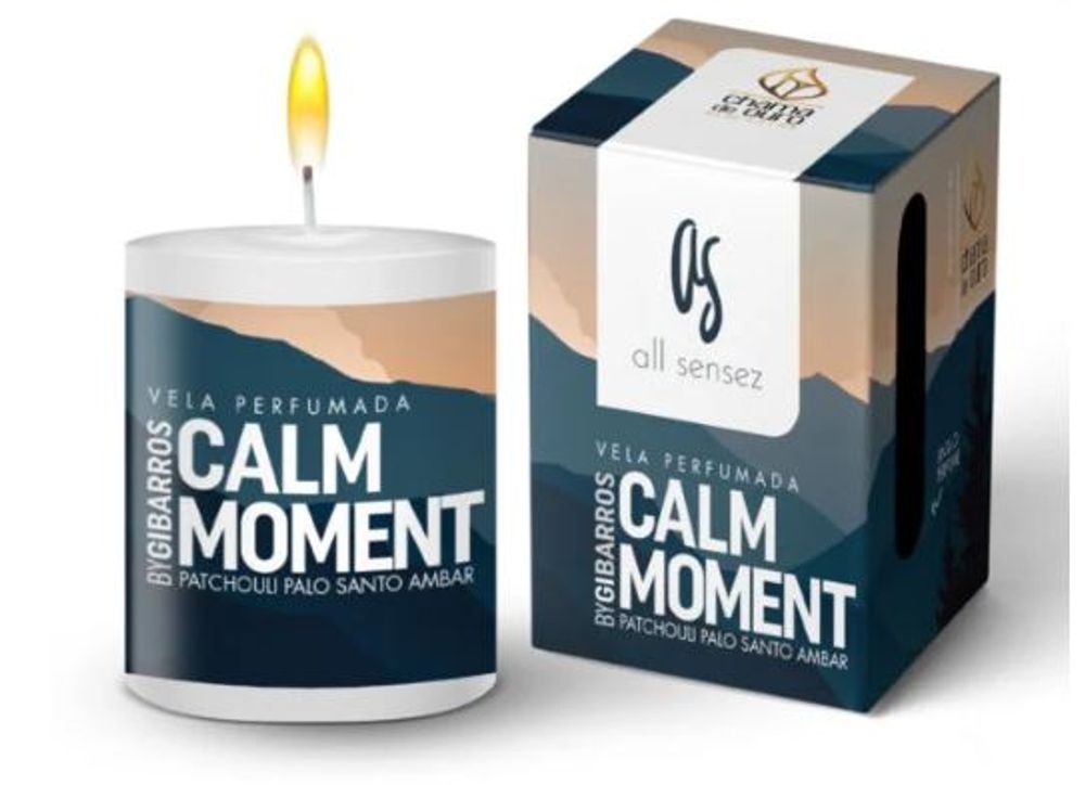 Vela Aromática 60g All Sensez - Calm Moment