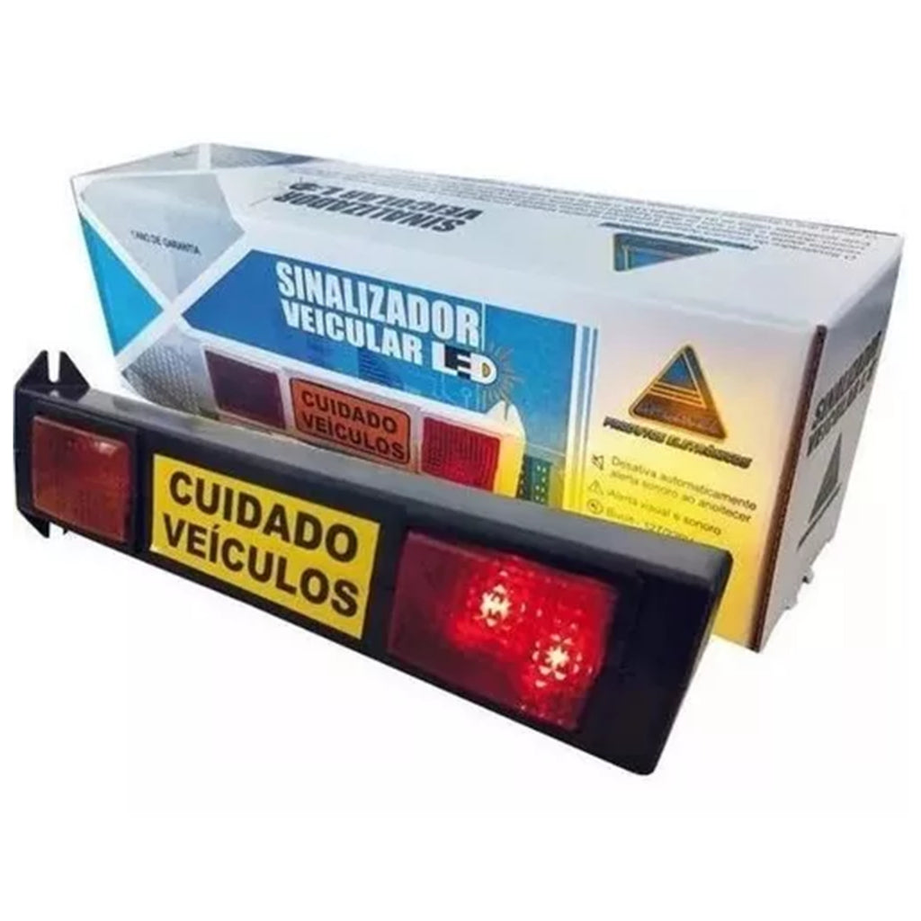 Sinalizador Veicular Led Bivolt Preto RT Comercial - Thony Ferragem
