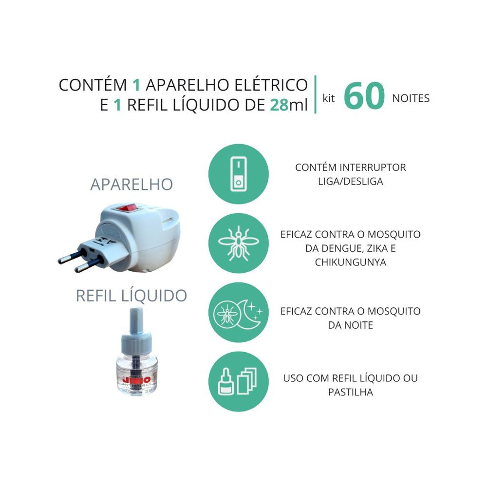 Anti-Inset Aparelho Bivolt Jimo - Thony Ferragem