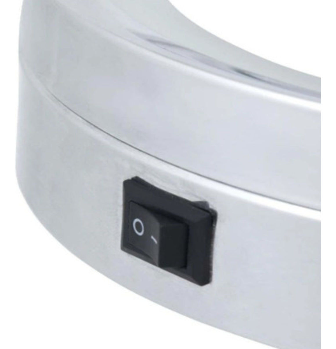 Espelho Aumento Dupla Face C/ Iluminacao Mor - Thony Ferragem