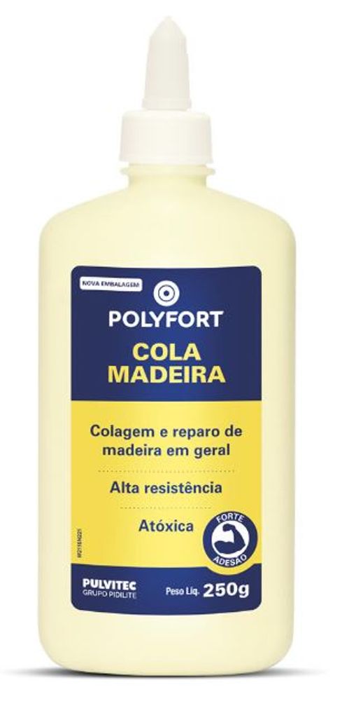 Cola para Madeira 250G Pulvitec - Thony Ferragem