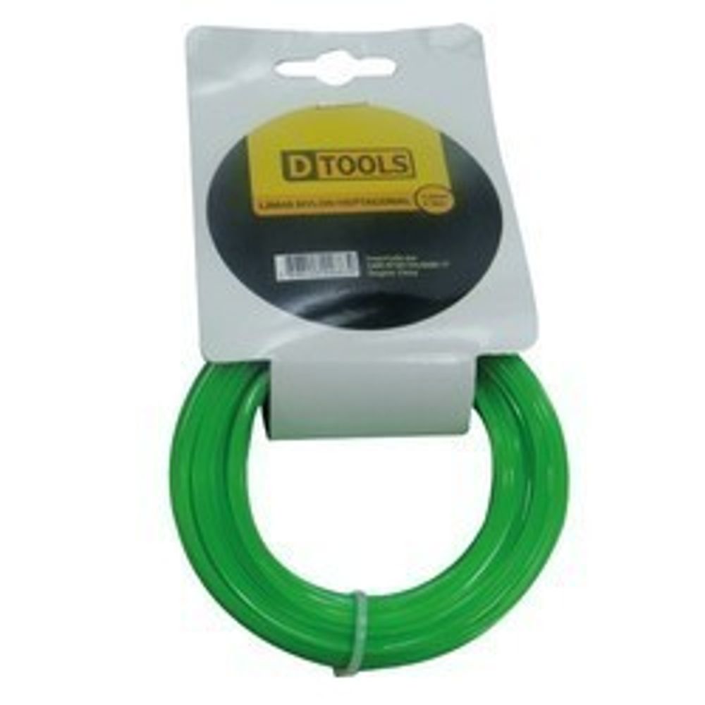 Linha Nylon Heptagonal 2,0mm X 15 Metros - Thony Ferragem