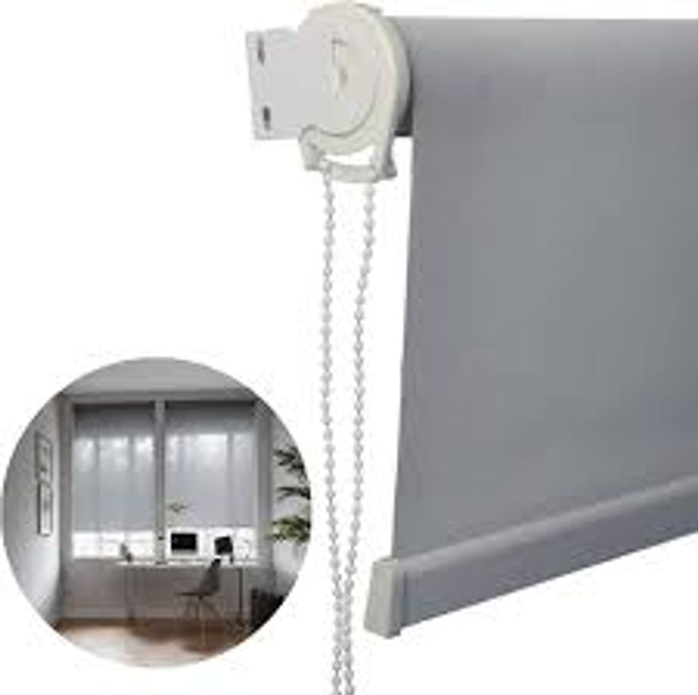 Persiana Rolo Solar 120x160 Cinza Atlas - Thony Ferragem