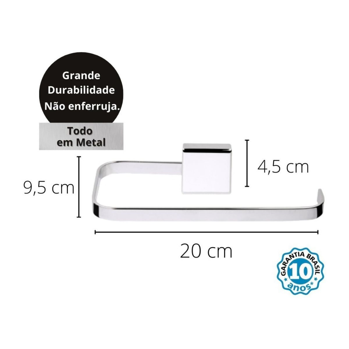 Porta-Toalha Misu Jackwal - Thony Ferragem