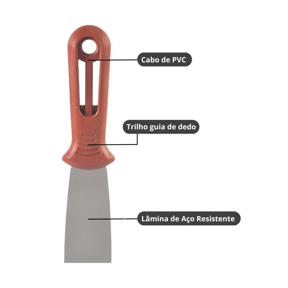 Espatula De Aco 12cm 175/12 - Thony Ferragem