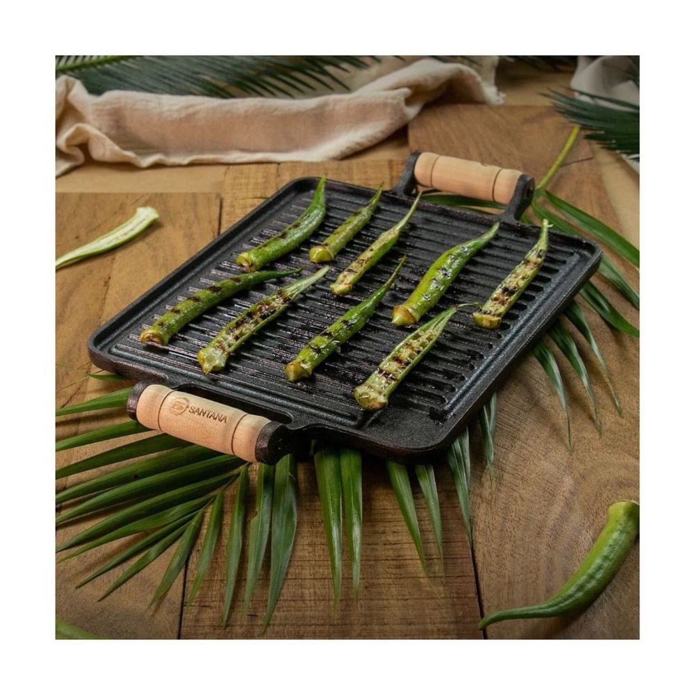 Bifeteira Grelhada 24x 38cm C/ Alca Santana - Thony Ferragem