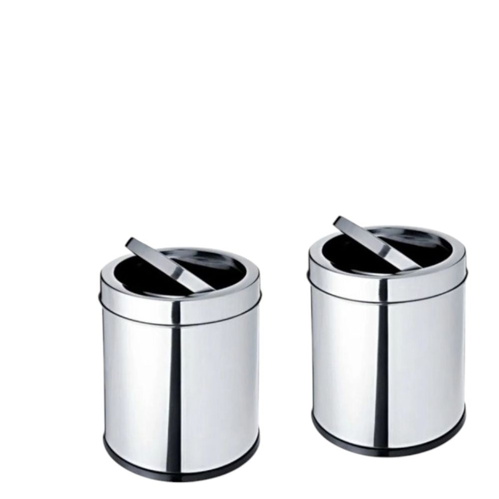 KIT 2 LIXEIRAS C TAMPA BASC 5L SWING TRAMONTINA - Thony Ferragem