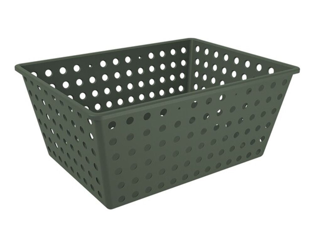 Cesta Organizadora 13,5l Verde Amazon Coza - Thony Ferragem