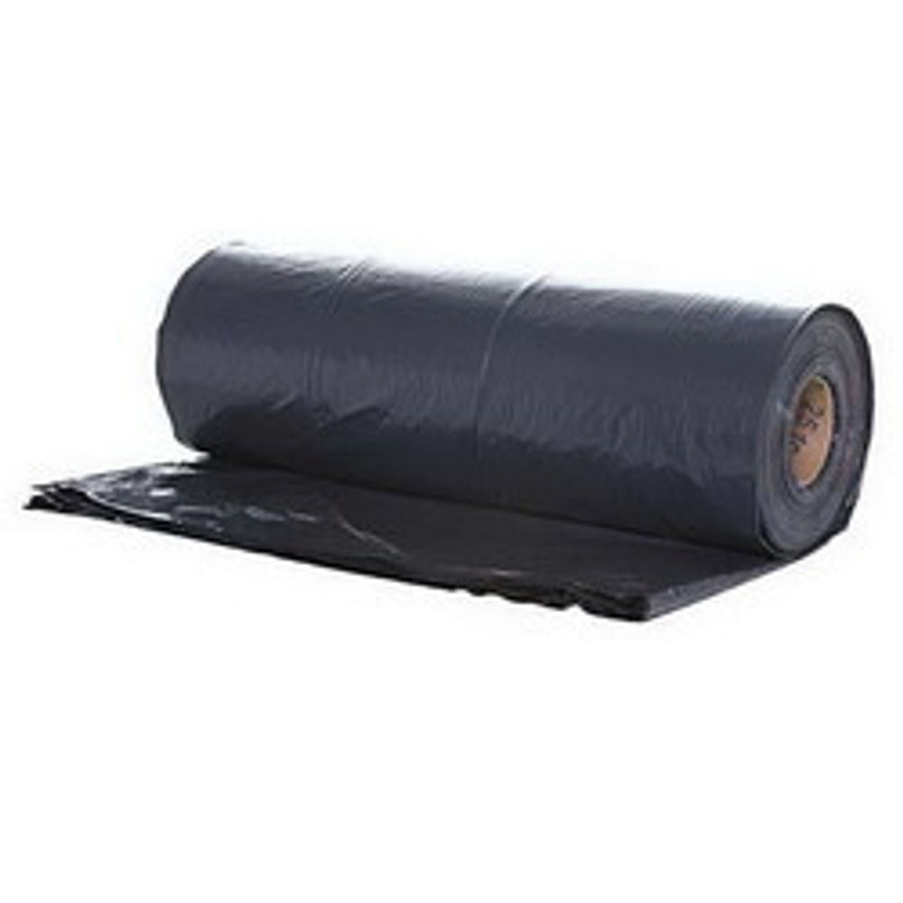 Lona Preta Combate 6m Larg. 80 Micras