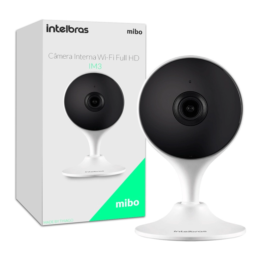 Camera De Video Wi-Fi Intelbras Full Hd Im3 Intelbras - Thony Ferragem