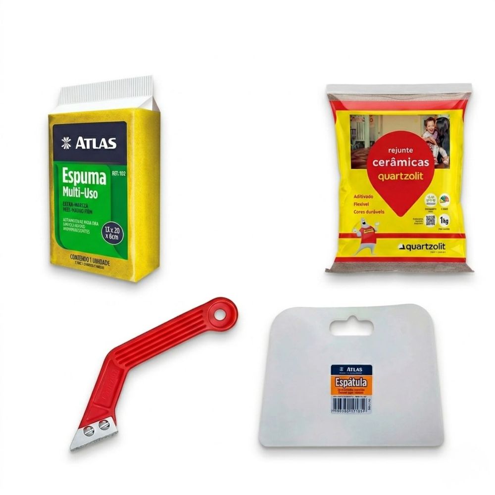 Kit Renovação de Rejunte – Limpeza e Acabamento