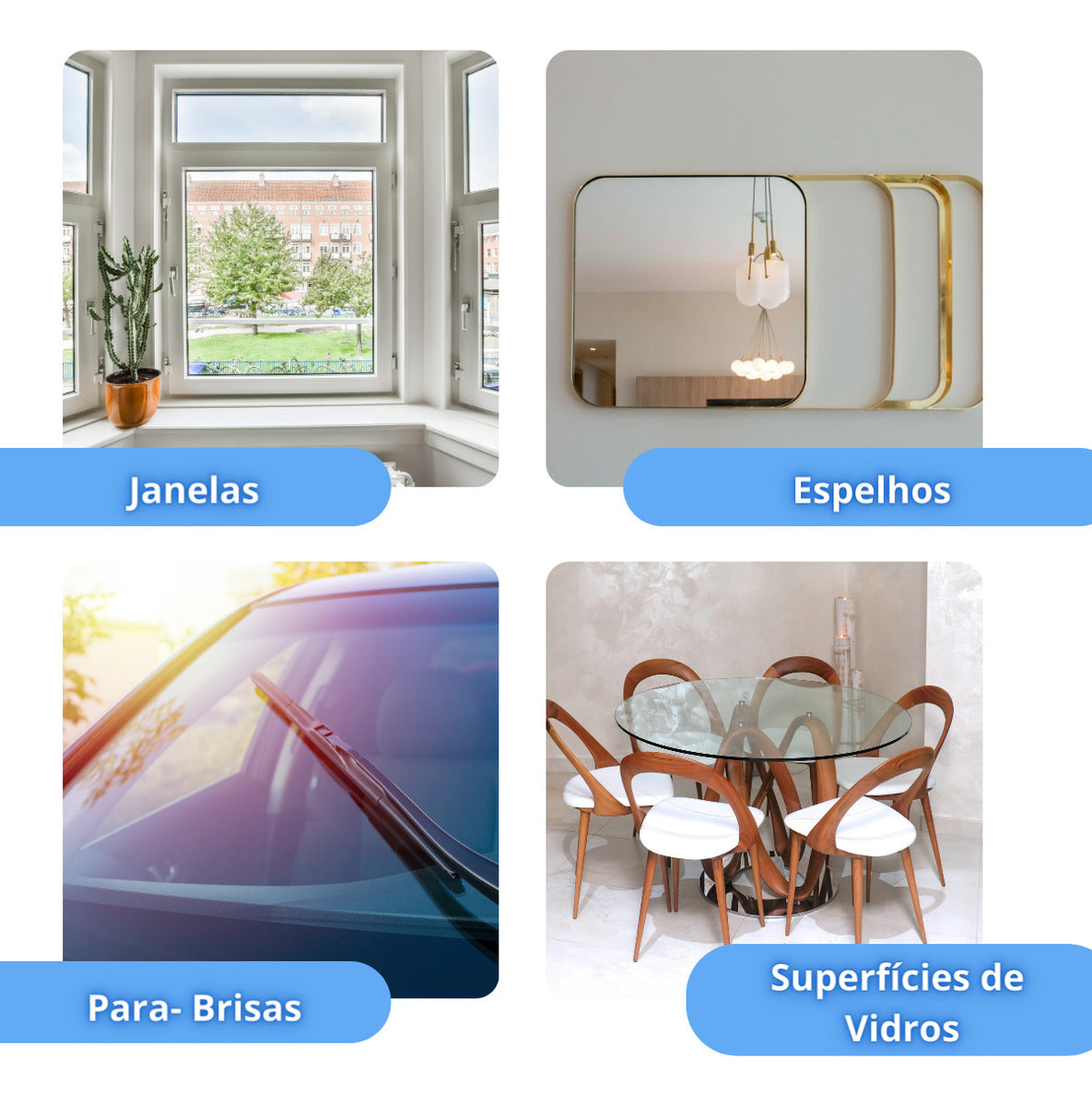 Limpa Vidro Aerossol 400ml Jimo - Thony Ferragem