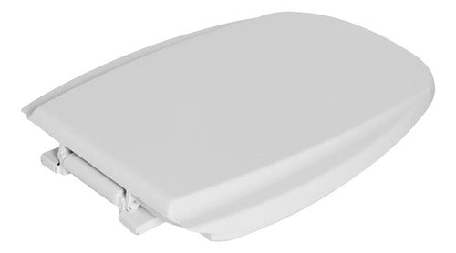 Assento Tampa Bacia Monte Carlo Deca Branco Almofadado Astra - Thony Ferragem