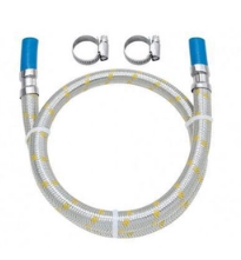 Engate Flex. Aco Inox P/Gas C/Abrac 3/8 80cm - Thony Ferragem
