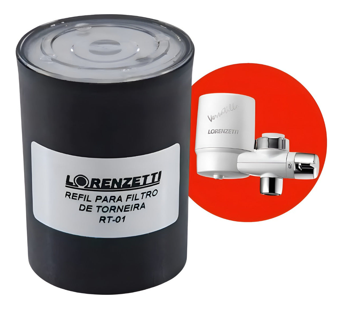 Refil Para Filtro De Torneira Versatille Rt01 - Lo