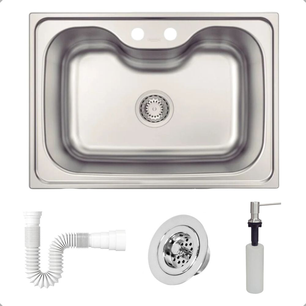 Cuba Sobrepor Inox Morgana 60 Fx 69x49 Tramontina - Thony Ferragem