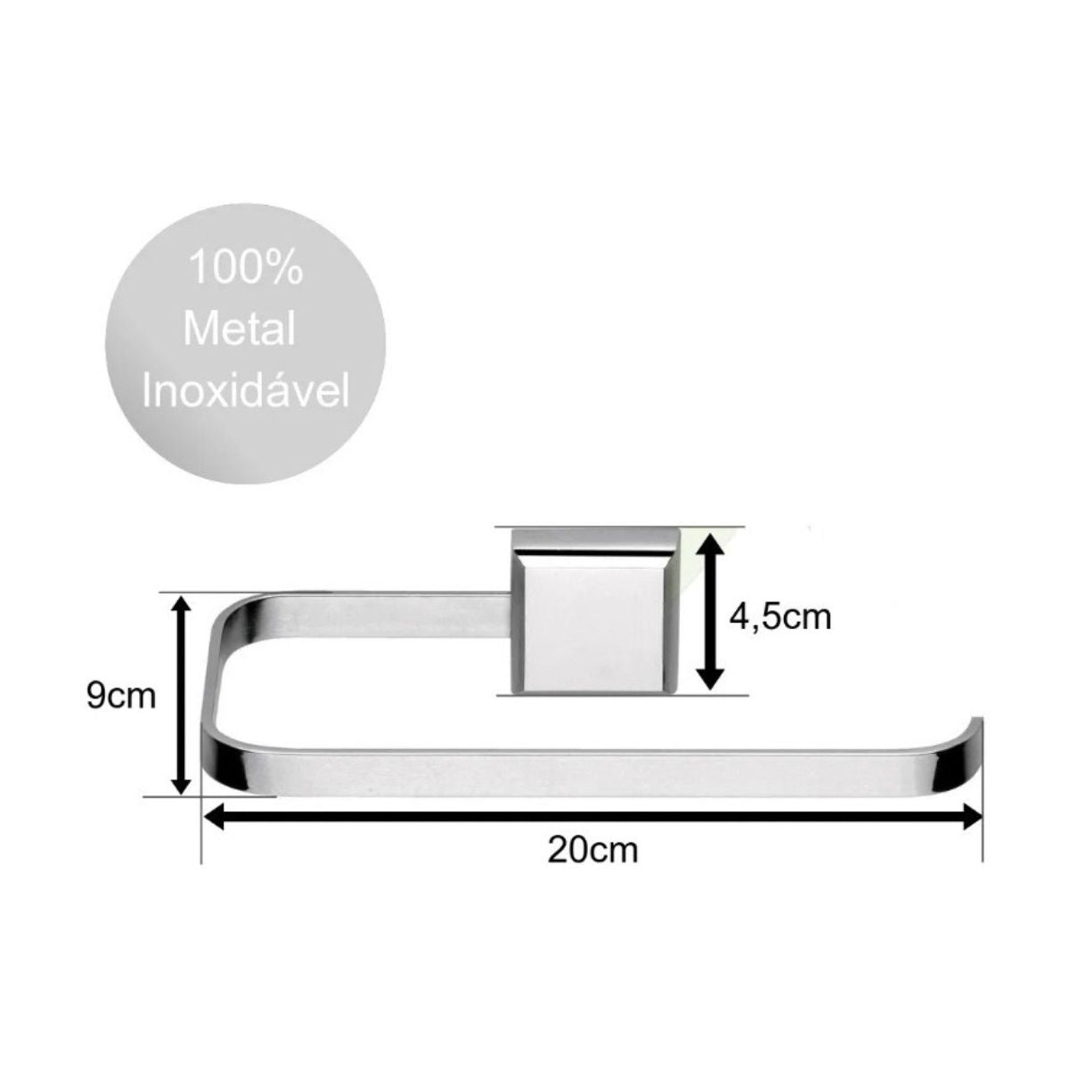 Porta-Toalha Misu Jackwal - Thony Ferragem