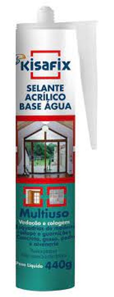 Selante Acrilico Base Agua 440g - Thony Ferragem