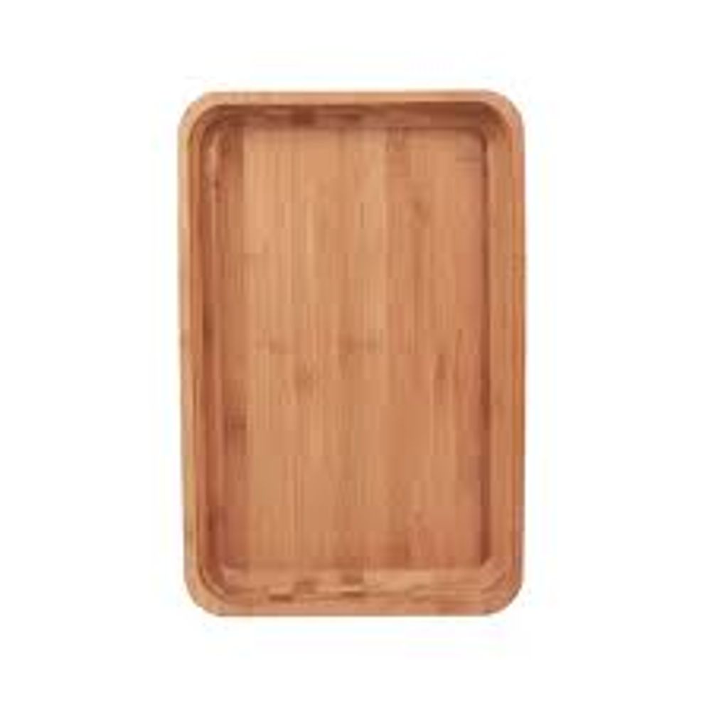 Gamela Bamboo Para Churrasco 30cm X 45cm Mor - Thony Ferragem