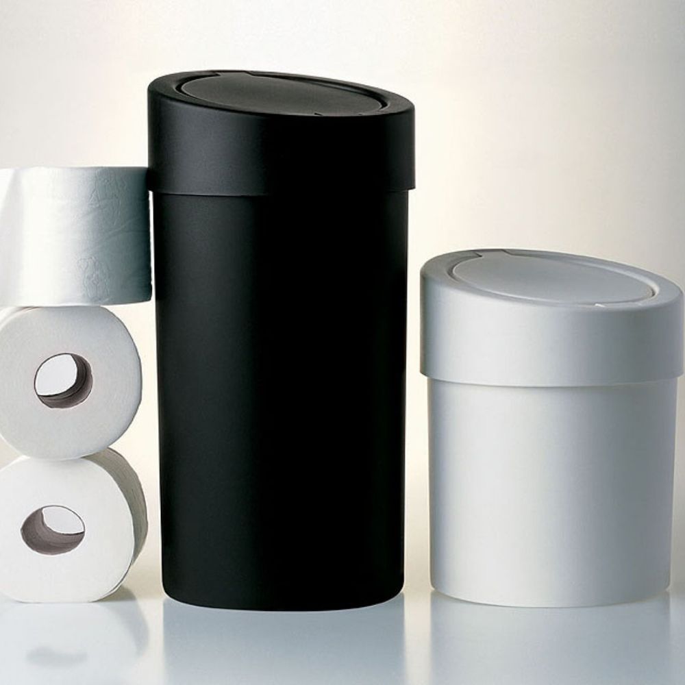 Lixeira Press 9L Click Preta Coza - Thony Ferragem