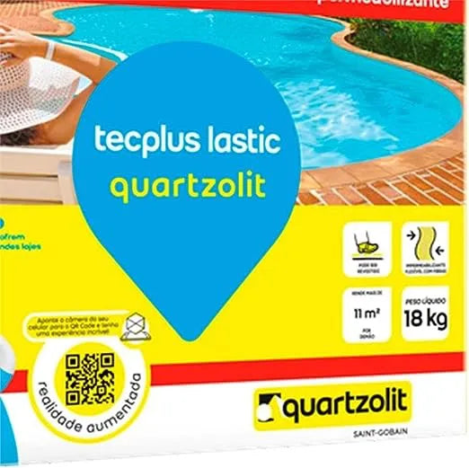 Impermeabilizante Tecplus Lastic 18kg Quartzolit - Thony Ferragem