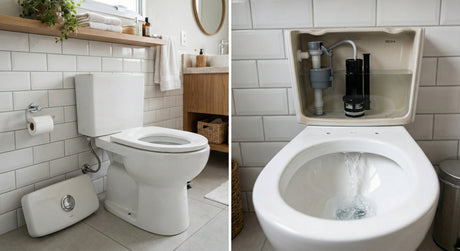 Vaso Sanitário com Água Caindo: Como Resolver Definitivamente