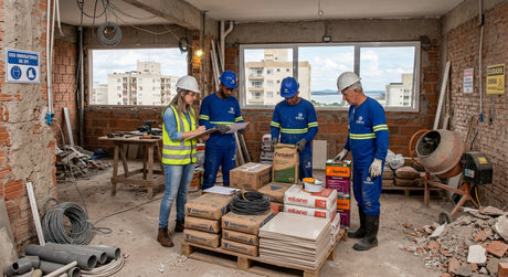 Gestão de Insumos na Obra em Porto Alegre: Evite Atrasos